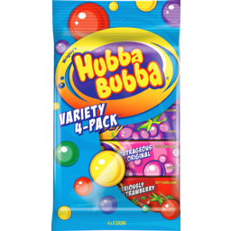 Photo of Hubba Bubba Bag 4pk R Assorted Variety 140g