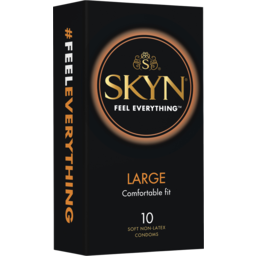 Photo of Skyn Large Soft Non-Latex Condoms 10 Pack