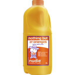 Photo of Nudie Nothing But Orange Juice With Pulp 2L