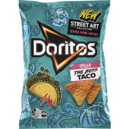 Photo of Doritos Street Art The Boss Taco Corn Chips Share Pack