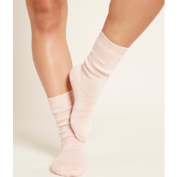 Photo of BOODY LOUNGE Womens Chunky Bed Socks Pink 3-9