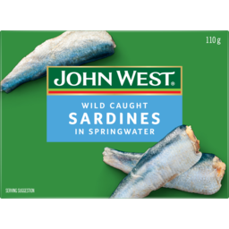 Photo of Canned Fish, John West Sardines In Springwater