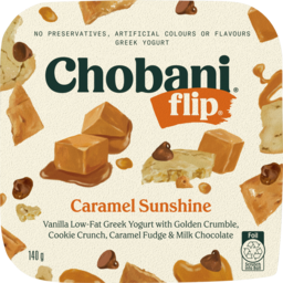 Photo of Chobani Flip Caramel Sunshine Greek Yogurt 140g