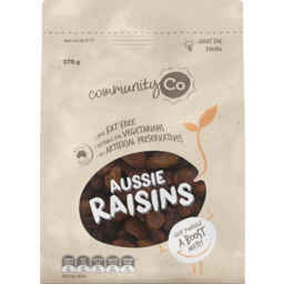 Photo of Community Co Aussie Raisins 375g