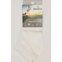 Photo of Pinnacle Children's Trainer Socks 3 Pack Size 3-5