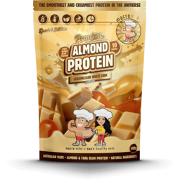 Photo of Macro Mike Caramelised White Choc Premium Almond Protein
