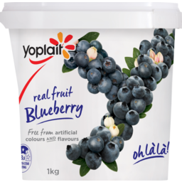 Photo of Yoplait Regular Yoghurt Blueberry 1kg
