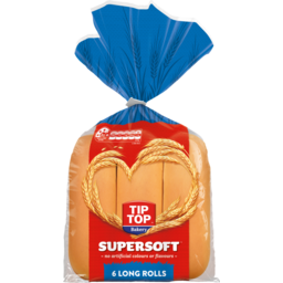 Photo of Tip Top Rolls Long Supersoft 6 Pack