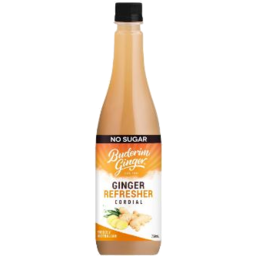 Photo of Buderim Refresher Ginger Cordial No Sugar 750ml