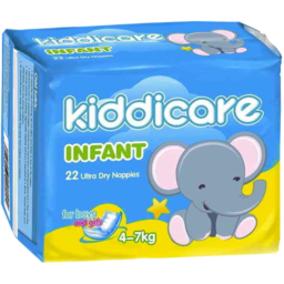 Photo of Kiddicare Infant Ultra Dry Nappy 22 Pack