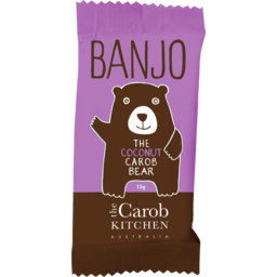 Photo of The Carob Kitchen Coconut Banjo Bear 15g