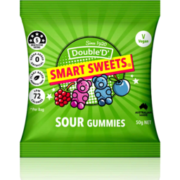 Photo of Double D Sweets Smart Sour Gummies 50g