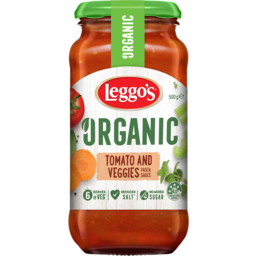 Photo of Leggos Pasta Sauce Organic Tomato & Veggies 500gm