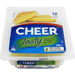 Photo of Cheer Cheese Tasty Sliced 250gm