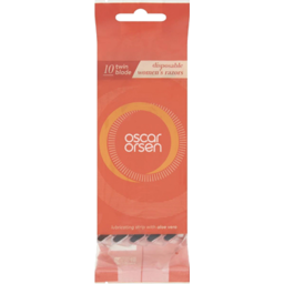 Photo of Oscar Orsen Disposable Shavers Womens 10 Pack
