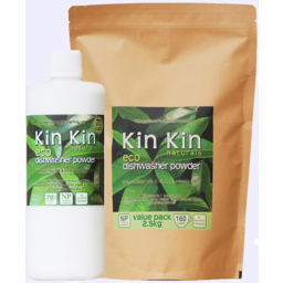 Photo of KIN KIN NATURALS Dishwashing Powder Lem Myr Lime 2.5kg