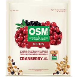 Photo of One Square Meal Bites Cranberry 8 Pack