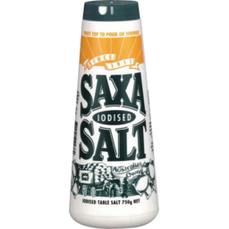 Photo of Saxa Iodised Table Salt Drum 750gm