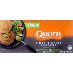 Photo of Quorn Vegan Hot & Spicy Burger 264gm