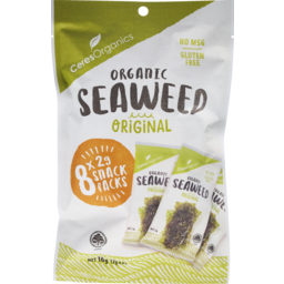 Photo of Ceres Organics Organic Seaweed Original Snack 16g