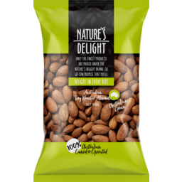 Photo of Natures Delight Australian Dry Roasted Almonds 500g