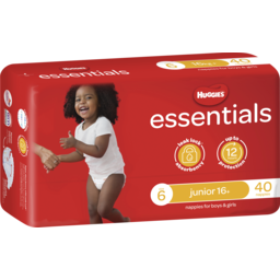Photo of Huggies Essentials Nappies Size 6 (16+Kg) 40 Pack 