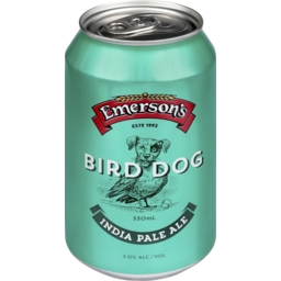 Photo of Emersons Bird Dog Beer IPA 330ml