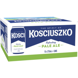 Photo of Kosciuszko Pale Ale Cans