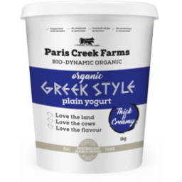 Photo of Paris Creek Greek Yoghurt Plain