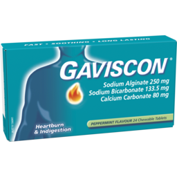 Photo of Gaviscon Tablet Peppermint 24s