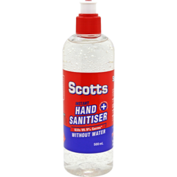 Photo of Scotts Hand Sanitiser 500ml