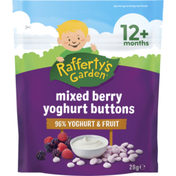Photo of Rafferty's Garden Yoghurt Buttons Mixed Berry