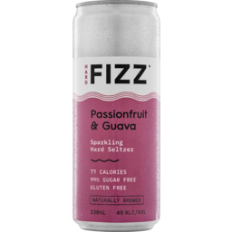 Photo of Hard Fizz Passionfruit & Guava Seltzer 330ml