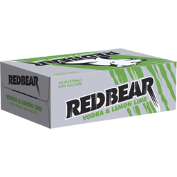Photo of Red Bear Lemon Lime Cans 