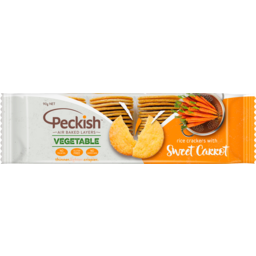Photo of Peckish Vegetable Rice Crackers With Sweet Carrot 90g