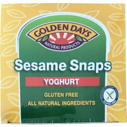 Photo of Golden Days Yoghurt Sesame Snaps