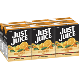 Photo of Just Juice Orange Juice 6 X 200ml 6.0x200ml