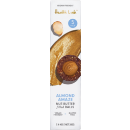 Photo of Health Lab Almond Amaze Nut Butter Filled Balls 5 Pack 200g