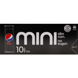 Photo of Pepsi Max Can 10x250ml