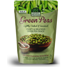 Photo of Dj & A Natures Protein Roasted Green Peas Snack 75gm