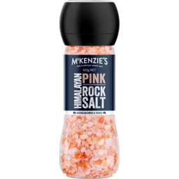 Photo of Mckenzies Himalayan Pink Rock Salt Grinder 410g