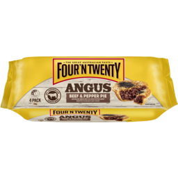 Photo of Four 'N Twenty Four N' Twenty Angus Beef & Pepper Pie 4x760g