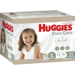 Photo of Huggies Ultimate Nappies Unisex Size 5 (13-18kg) 52pk