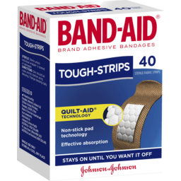 Photo of Band Aid Strips Tough 40 Pack