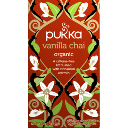 Photo of Pukka Organic Vanilla Chai With Cinnamon Tea Bags 20 Pack 40g