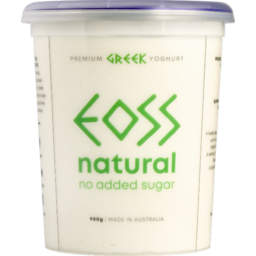 Photo of Eoss Premium Greek Yoghurt Natural 900gm