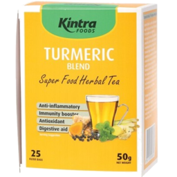 Photo of Kintra Turmeric Tea 25 Bags 50gm