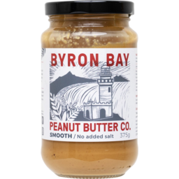 Photo of BYRON BAY PEANUT BUTTER CO Smooth Unsalted Peanut Butter