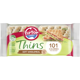 Photo of Tip Top Sandwich Thins Wholemeal 6 Pack