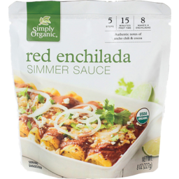 Photo of Simply Organic Simmer Sauce Red Enchilada